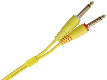 UDG Ultimate Audio Cable Set 1/4'' Jack - 1/4'' Jack Yellow Straight 1,5m