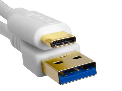 UDG Ultimate Audio Cable USB 3.0 C-A White Straight 1,5m