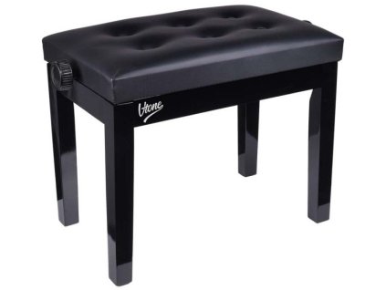 V-TONE 1 BK Klavírní stolička, černá barva