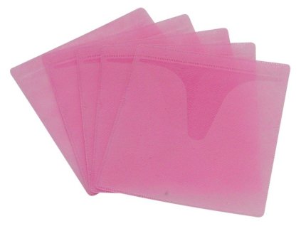 Zomo CD Sleeves 100 Pieces Pink