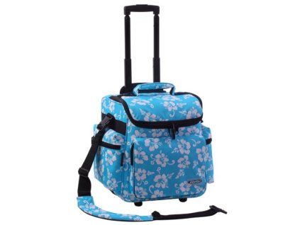 Zomo DJ-Trolley Flower Ltd. Blue