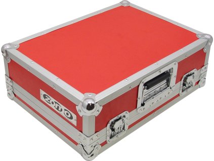 Zomo PC-100/2 Flightcase 2x Pioneer CDJ-100 Red