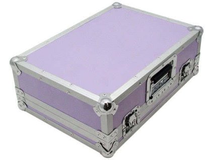 Zomo PC-200/2 Flightcase 2x Pioneer CDJ-200 Purple