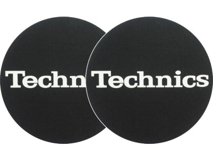 Zomo 2x Slipmats Technics Logo White