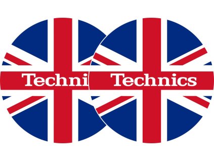 Zomo 2x Slipmats Technics UK Flag