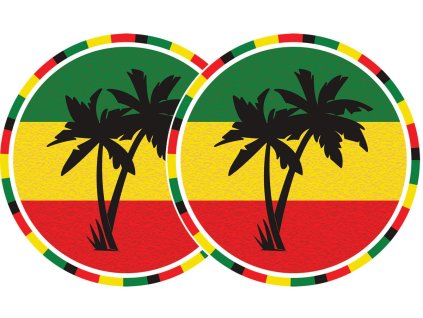 Zomo 2x Slipmats Jamaica