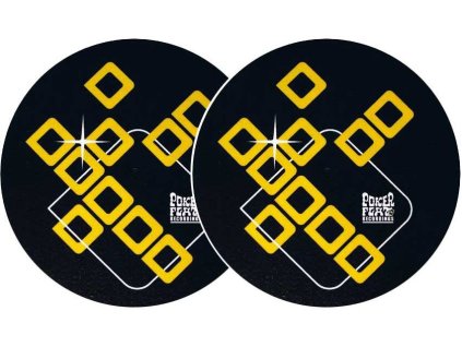 Zomo 2x Slipmats Poker Flat