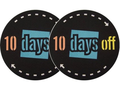 Zomo 2x Slipmats 10 Days Off
