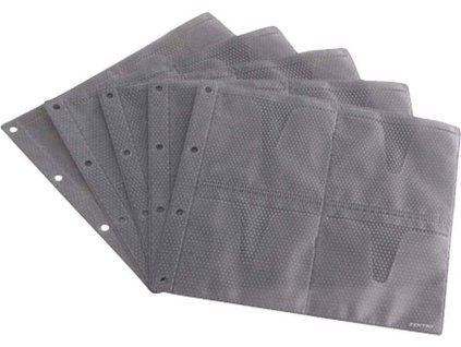 Zomo CD Sleeves Premium 10 x 8 CDs - šedé