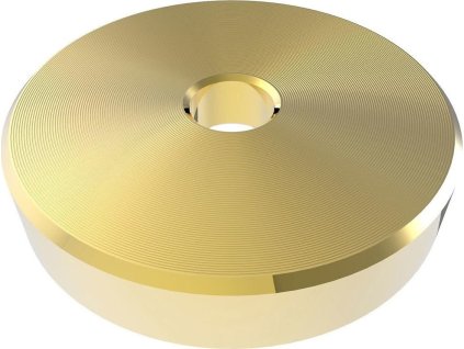 Zomo 7 inch Single Adapter - gold