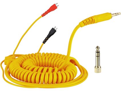 Zomo Spiral Cord DeLuxe for Sennheiser HD 25 - 3,5m, barva žlutá