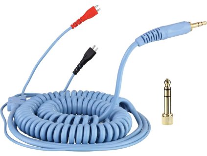Zomo Spiral Cord DeLuxe for Sennheiser HD 25 - 3,5m, barva modrá