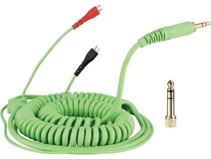 Zomo Spiral Cord DeLuxe for Sennheiser HD 25 - 3,5m, barva zelená