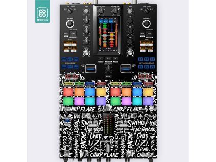 Doto Design Skin DJM-S7 SCRATCH STYLE Black