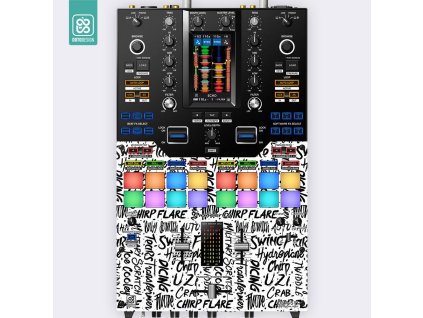 Doto Design Skin DJM-S11 SCRATCH STYLE White