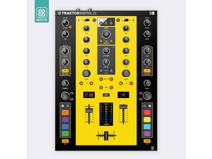 Doto Design Skin Traktor Kontrol Z2 COLORS DVS Yellow
