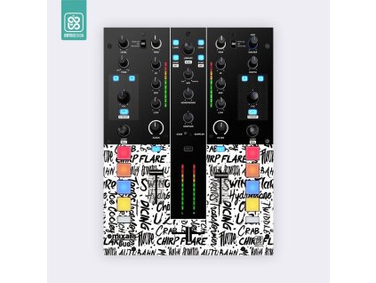 Doto Design Skin DUO SCRATCH STYLE White