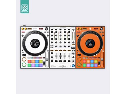Doto Design Skin DDJ-1000 SRT OW Orange-White