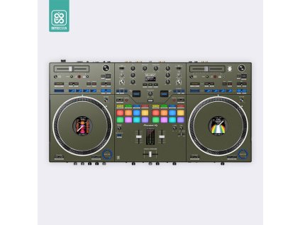 Doto Design Skin DDJ-REV7 FULL COLORS Army Green
