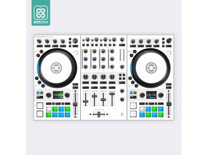 Doto Design Skin Kontrol S4 MK3 DAY & NIGHT White