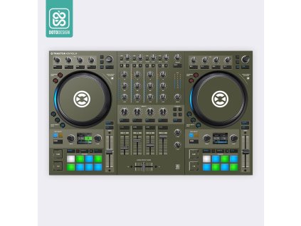 Doto Design Skin Kontrol S4 MK3 FULL COLORS Army Green