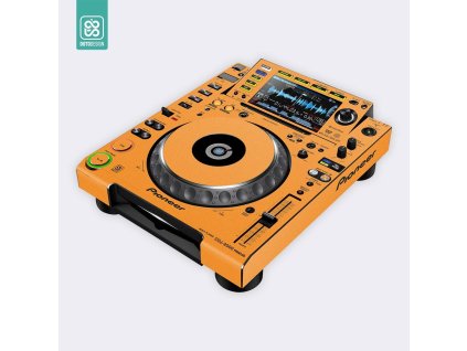 Doto Design Skin CDJ-2000 NXS FULL COLORS Sunset Orange