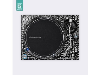 Doto Design Skin PLX-1000 SCRATCH STYLE Black