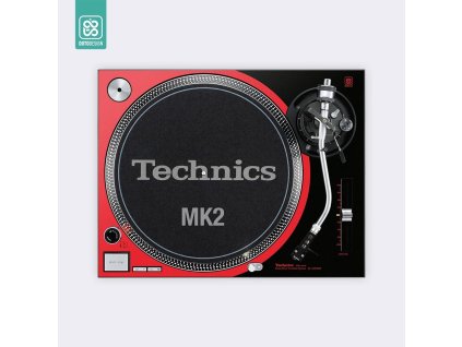 Doto Design Skin SL-1200 / 1210 MK2 COLORS DVS Red