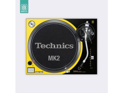 Doto Design Skin SL-1200 / 1210 MK2 COLORS DVS Yellow