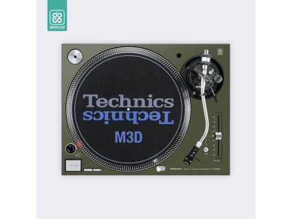 Doto Design Skin SL-1200 / 1210 M3D FULL COLORS Army Green