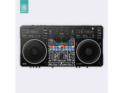 Doto Design Skin DDJ-REV5 SCRATCH STYLE Black