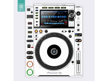 Doto Design Skin CDJ-2000 NXS2 DAY & NIGHT White