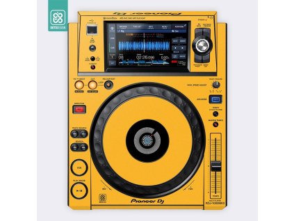 Doto Design Skin XDJ-1000 MK2 FULL COLORS Dark Yellow