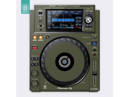 Doto Design Skin XDJ-1000 MK2 FULL COLORS Army Green