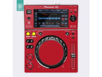 Doto Design Skin XDJ-700 FULL COLORS Aurora Red