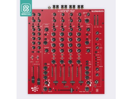 Doto Design Skin XONE 92 FULL COLORS Aurora Red V.1