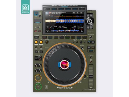 Doto Design Skin CDJ-3000 Mash-Up Urban Jungle