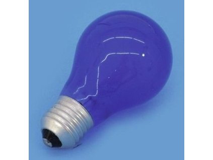 Omnilux 230V/40W E-27 A19, modrá