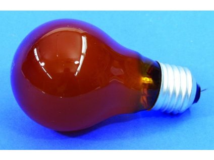 Omnilux 230V/40W E-27 A19, oranžová