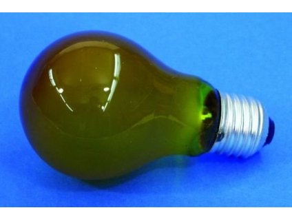 Omnilux 230V/40W E-27 A19, žlutá