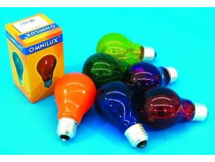 Omnilux 230V/40W E-27 A19, fialová