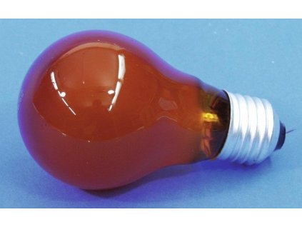 Omnilux 230V/25W E27 A19, oranžová