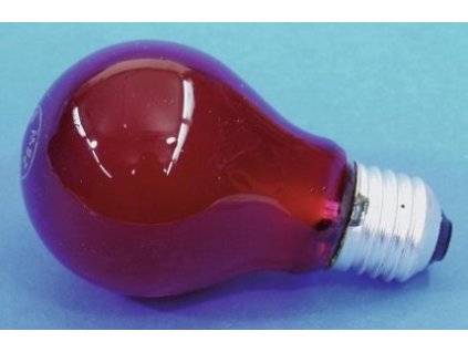 Omnilux 230V/25W E27 A19, červená