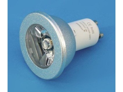 Omnilux 230V GU-10 3W LED, modrá