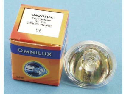 Omnilux 15V/150W EFR GZ 6,35 LL, 500h