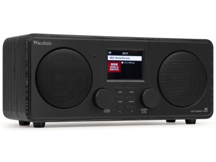 Audizio Foza Wi-Fi internet radio s DAB+, black