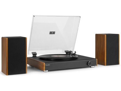 Audizio RP335 Vintage gramofon s reproduktory, wood
