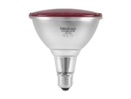 Omnilux PAR-38 230V SMD 15W E-27 LED, červená