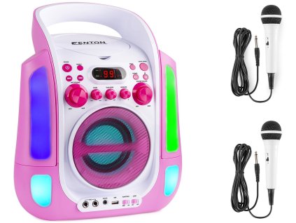 Fenton SBS30P karaoke systém s CD a 2ks mikrofonů