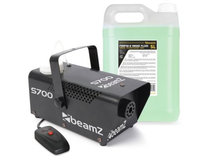 BeamZ S700 Set výrobníku mlhy s náplní 5L